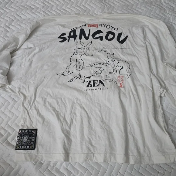 Haori Sangou Kimono Tee - Picture 8 of 11